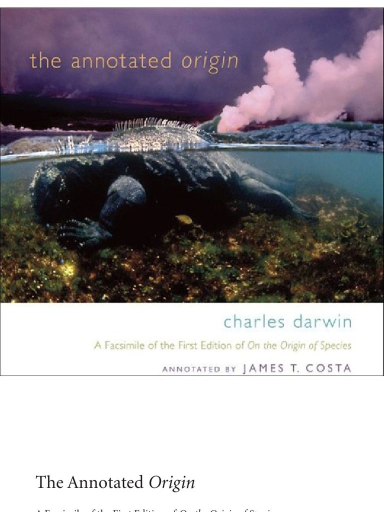 On the Origin of Species by Charles Darwin & James Costa