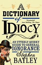 A Dictionary of Idiocy by Stephen Bayley A Dictionary of Idiocy by Stephen Bayley