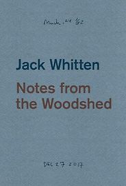 The best books on Artist Studios - Notes from the Woodshed by Jack Whitten The best books on Artist Studios - Notes from the Woodshed by Jack Whitten