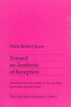 Reading the Romantics - Toward an Aesthetic of Reception by Hans Robert Jauss Reading the Romantics - Toward an Aesthetic of Reception by Hans Robert Jauss