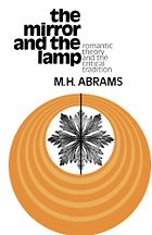 Harold Bloom recommends the best of Literary Criticism - The Mirror and the Lamp by MH Abrams
