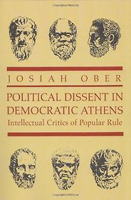 The Best Plato Books - Political Dissent in Democratic Athens by Josiah Ober