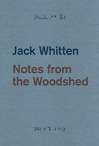 The best books on Artist Studios - Notes from the Woodshed by Jack Whitten