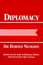 The best books on Negotiation - Diplomacy by Sir Harold Nicolson