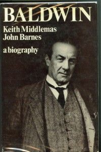 The best books on British Prime Ministers - Baldwin by Keith Middlemas and John Barnes