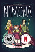 The Best Graphic Novels That Were Made into Movies - Nimona by ND Stevenson The Best Graphic Novels That Were Made into Movies - Nimona by ND Stevenson