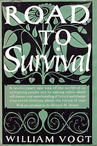 Landmark Environmental Books - Road to Survival by William Vogt