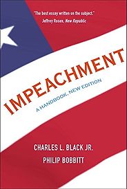 The best books on Impeachment - Impeachment: A Handbook by Charles L. Jr. Black The best books on Impeachment - Impeachment: A Handbook by Charles L. Jr. Black