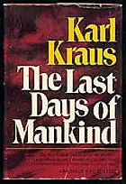 Niall Ferguson on His Intellectual Influences - The Last Days of Mankind by Karl Kraus