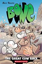 The Best Fantasy Graphic Novels - Bone: The Great Cow Race by Jeff Smith