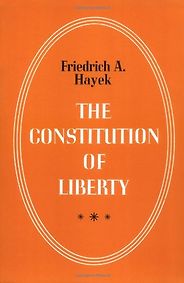 The best books on Women and Islam - The Constitution of Liberty by Friedrich Hayek The best books on Women and Islam - The Constitution of Liberty by Friedrich Hayek