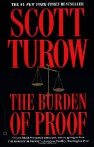 The Best Legal Novels - The Burden of Proof by Scott Turow