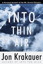 The best books on National Security - Into Thin Air by Jon Krakauer The best books on National Security - Into Thin Air by Jon Krakauer