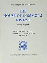 The best books on Jacobitism - The History of Parliament: The House of Commons, 1715-1754 by Romney Sedgwick ed.