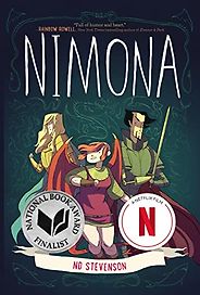The Best Graphic Novels That Were Made into Movies - Nimona by ND Stevenson The Best Graphic Novels That Were Made into Movies - Nimona by ND Stevenson