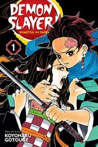 Best Horror Novels for 9-12 Year Olds - Demon Slayer: Kimetsu no Yaiba by Koyoharu Gotouge