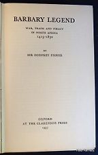 Barbary Legend: War, Trade, and Piracy in North Africa, 1415-1830 by Godfrey Fisher Barbary Legend: War, Trade, and Piracy in North Africa, 1415-1830 by Godfrey Fisher