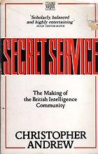 The best books on The Secret Service - Secret Service by Christopher Andrew