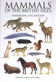 Mammals of the British Isles handbook, 4th Edition by S Harris & D Yalden, eds. Mammals of the British Isles handbook, 4th Edition by S Harris & D Yalden, eds.