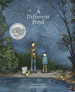 The Best Audiobooks for Kids of 2022 - A Different Pond by Bao Phi & Thi Bui (illustrator)
