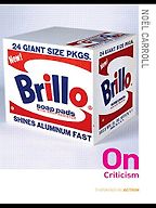 On Criticism by Noël Carroll On Criticism by Noël Carroll