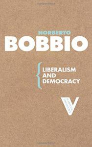 The best books on Italian Political Philosophy - Liberalism and Democracy by Norberto Bobbio, trans. Martin Ryle and Kate Soper