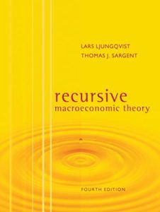 Recursive Macroeconomic Theory by Lars Ljungqvist & Thomas J. Sargent