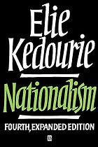 The best books on Economic Nationalism - Nationalism by Elie Kedourie