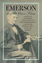 The best books on Ralph Waldo Emerson - Emerson in His Own Time Ronald A. Bosco and Joel Myerson (editors)