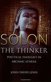 Solon the Thinker by John David Lewis Solon the Thinker by John David Lewis