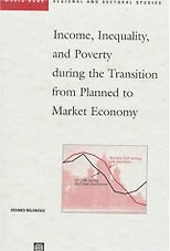 The best books on Economic Inequality Between Nations and Peoples - Income, Inequality, and Poverty During the Transition from Planned to Market Economy by Branko Milanovic