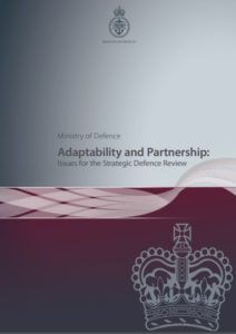 The best books on The Politics of War - Adaptability and Partnership by MoD