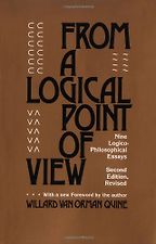 The best books on Pragmatism - From a Logical Point of View by Willard Van Orman Quine The best books on Pragmatism - From a Logical Point of View by Willard Van Orman Quine