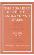 The Agrarian History of England and Wales by E J T Collins (Ed) & Paul Brassley The Agrarian History of England and Wales by E J T Collins (Ed) & Paul Brassley