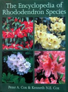 The best books on Plants and Plant Hunting - Encyclopedia of Rhododendron Species by Kenneth Cox & Peter Cox