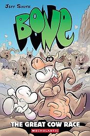 The Best Fantasy Graphic Novels - Bone: The Great Cow Race by Jeff Smith The Best Fantasy Graphic Novels - Bone: The Great Cow Race by Jeff Smith