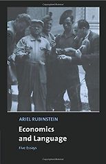 The best books on Game Theory - Economics and Language by Ariel Rubinstein