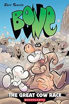 The Best Fantasy Graphic Novels - Bone: The Great Cow Race by Jeff Smith