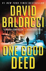 The Best Mystery Books - One Good Deed by David Baldacci