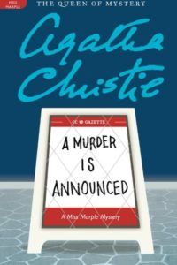 The Best Murder Mystery Books - A Murder is Announced by Agatha Christie