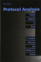 The best books on Educational Testing - Protocol Analysis: Verbal Reports as Data by Ericsson and Simon