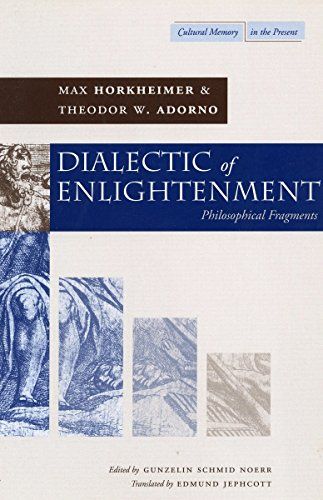 The Dialectic of Enlightenment by Max Horkheimer & Theodor Adorno