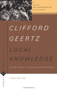 The best books on The Cult of Celebrity - Local Knowledge by Clifford Geertz
