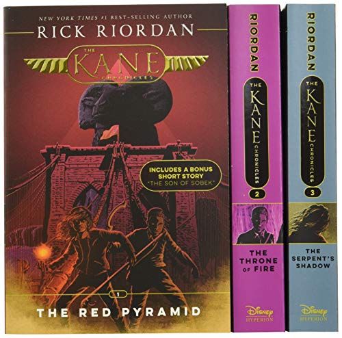 Kane Chronicles Boxset by Rick Riordan