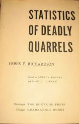Statistics of Deadly Quarrels by Lewis F Richardson