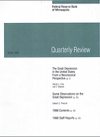 The Lessons of the Great Depression - The Great Depression in the United States from a Neoclassical Perspective by Harold Cole and Lee Ohanian The Lessons of the Great Depression - The Great Depression in the United States from a Neoclassical Perspective by Harold Cole and Lee Ohanian