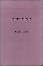 The best books on The Philosophy of Language - Frege’s Puzzle by Nathan Salmon