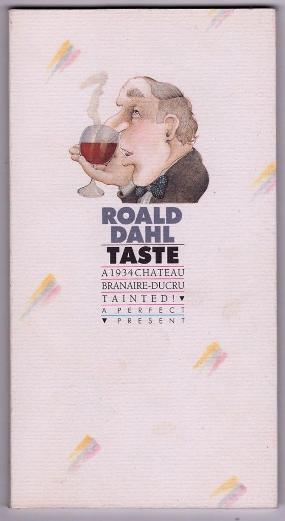 Taste by Roald Dahl