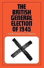 The best books on British Democracy - The British General Election of. . .(Nuffield Series) by Various authors