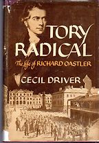 The best books on British Conservatism - Tory Radical by Cecil Herbert Driver